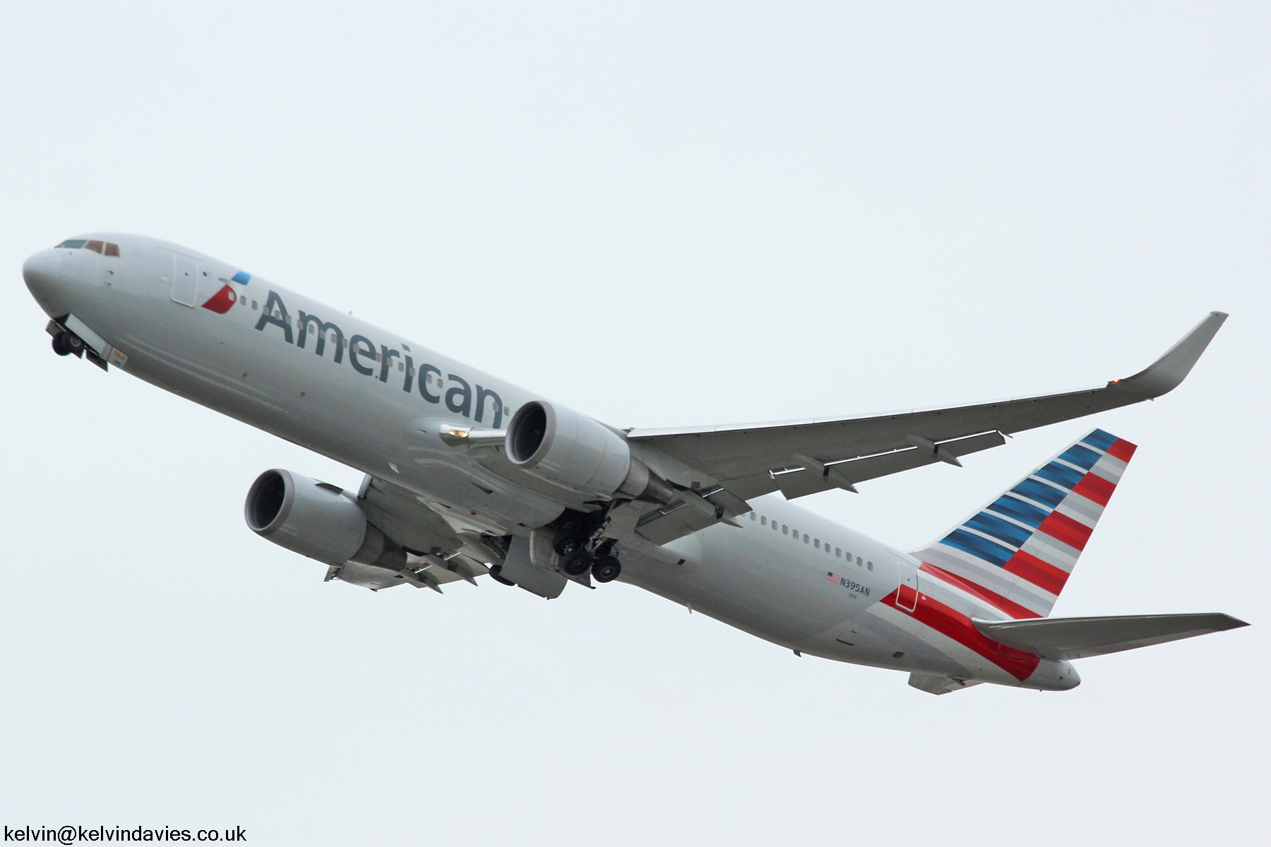 American Airlines 767 N395AN