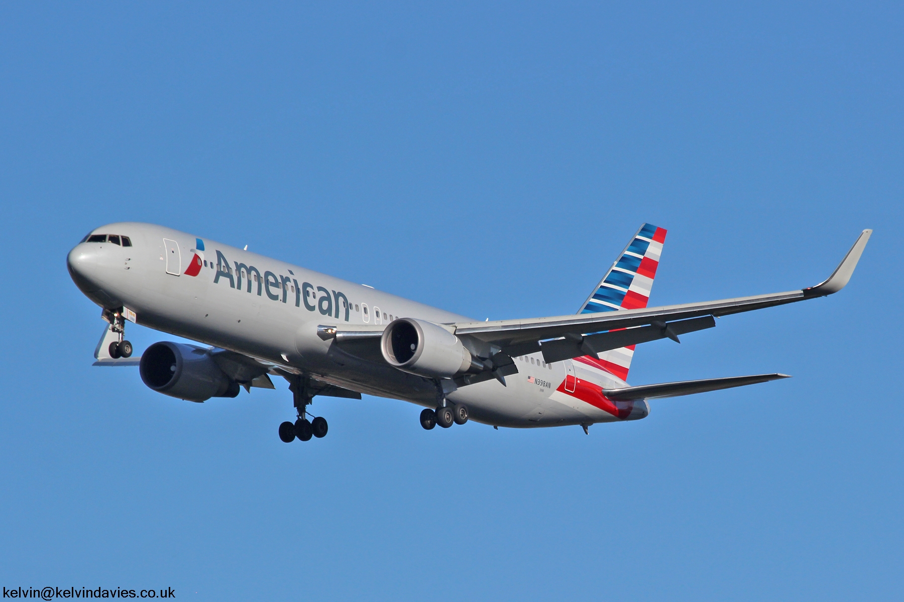 American Airlines 767 N398AN