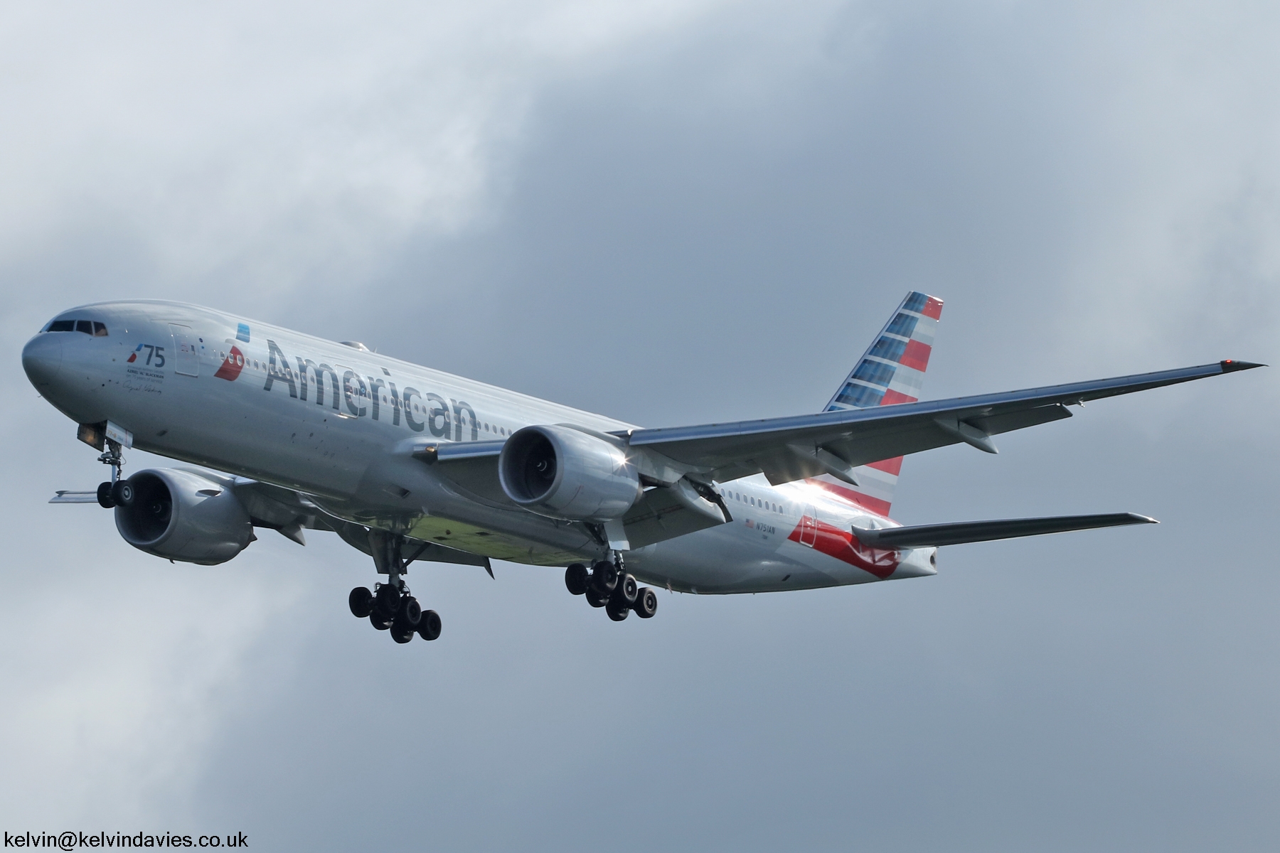American Airlines 777 N751AN