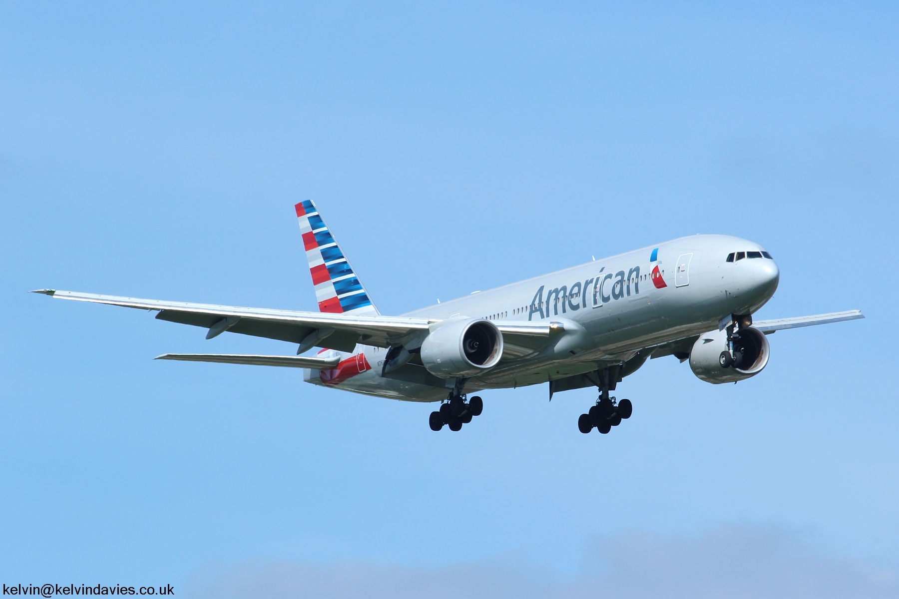 American Airlines B777 N761AJ
