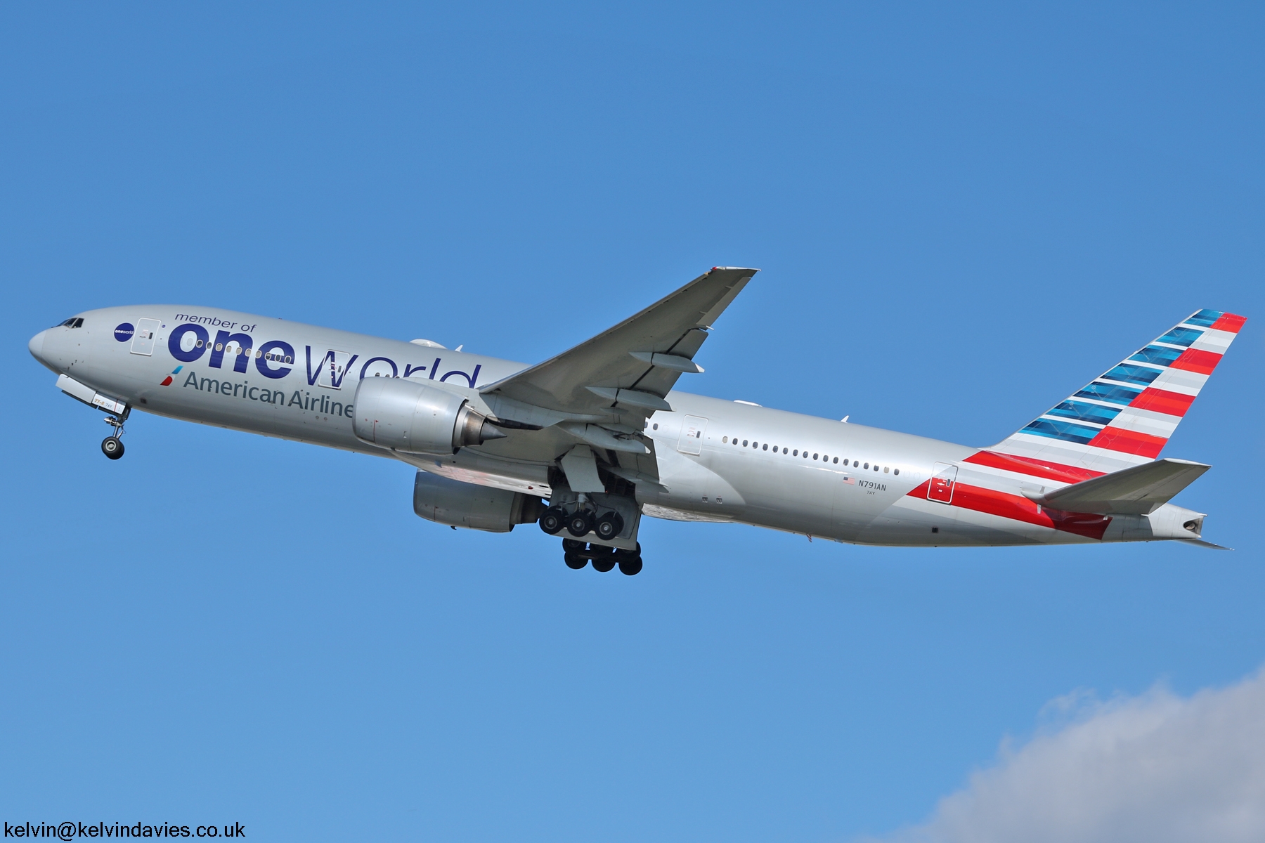 American Airlines 777 N791AN