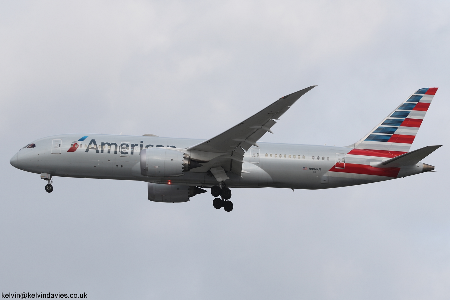 American Airlines 787 N804AN