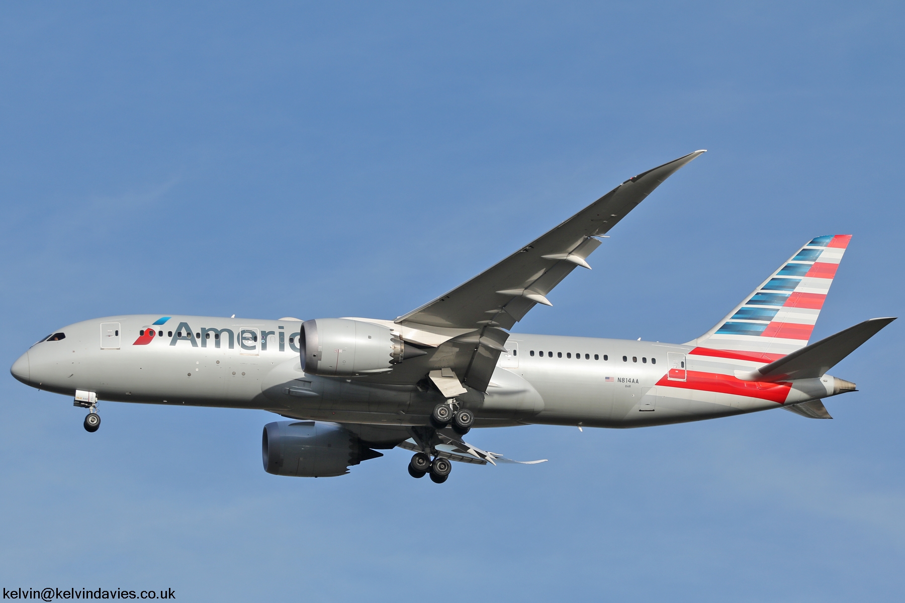 American Airlines 787 N814AA