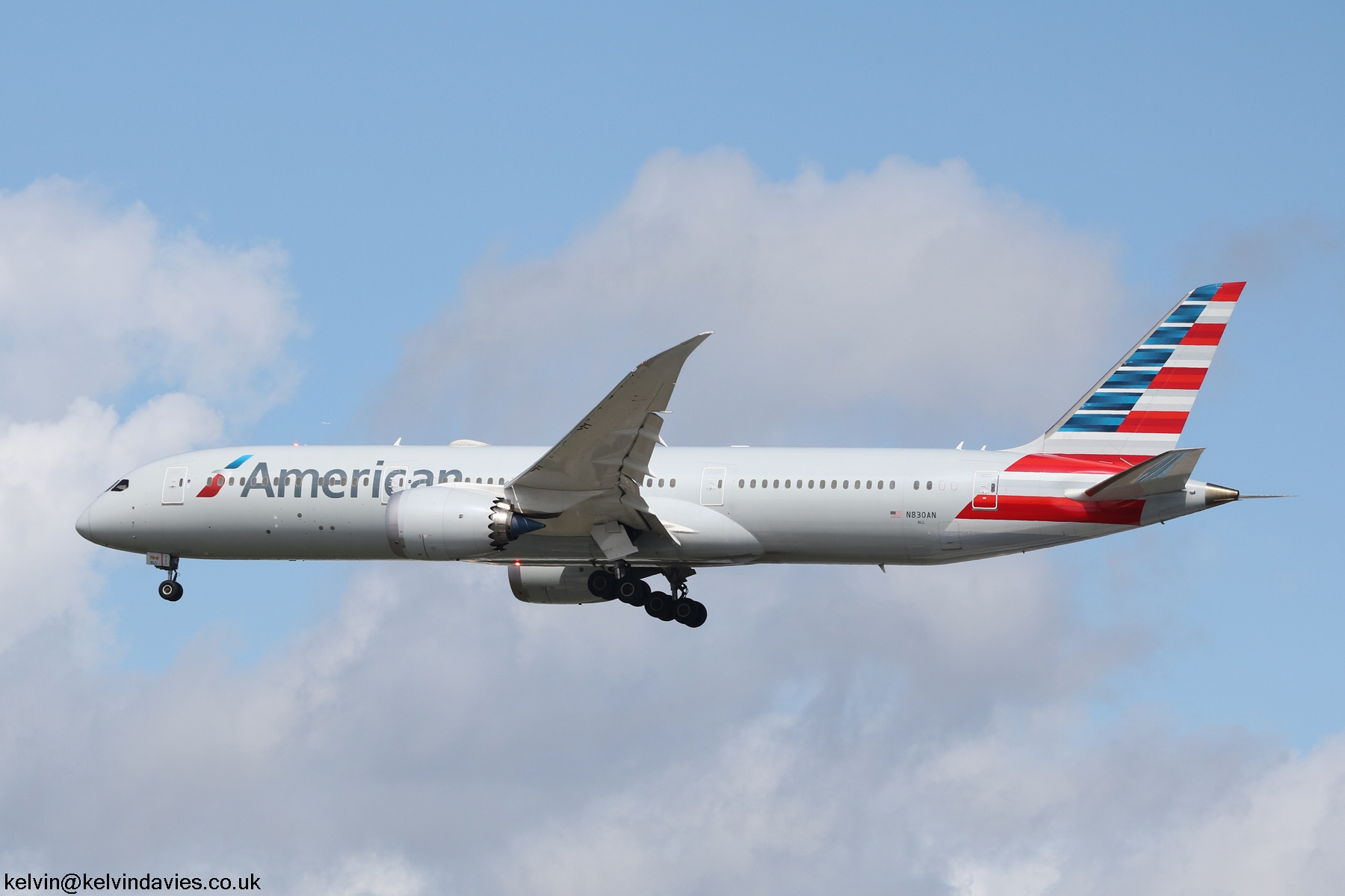 American Airlines 787 N830AN