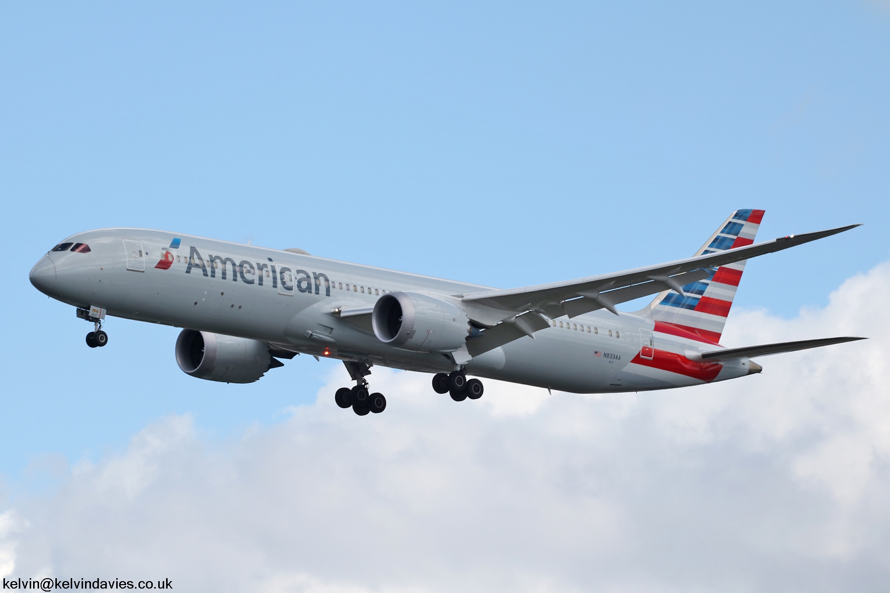 American Airlines 787 N833AA