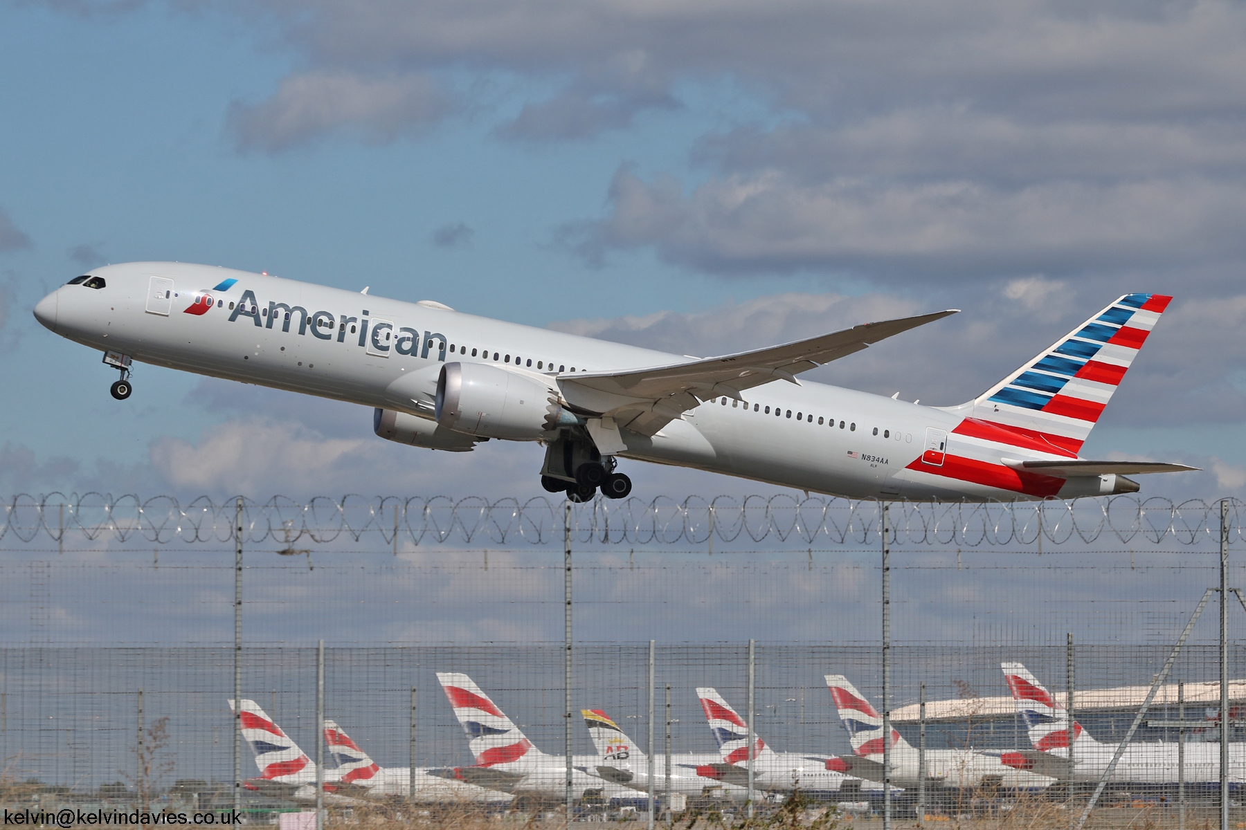 American Airlines 787 N834AA