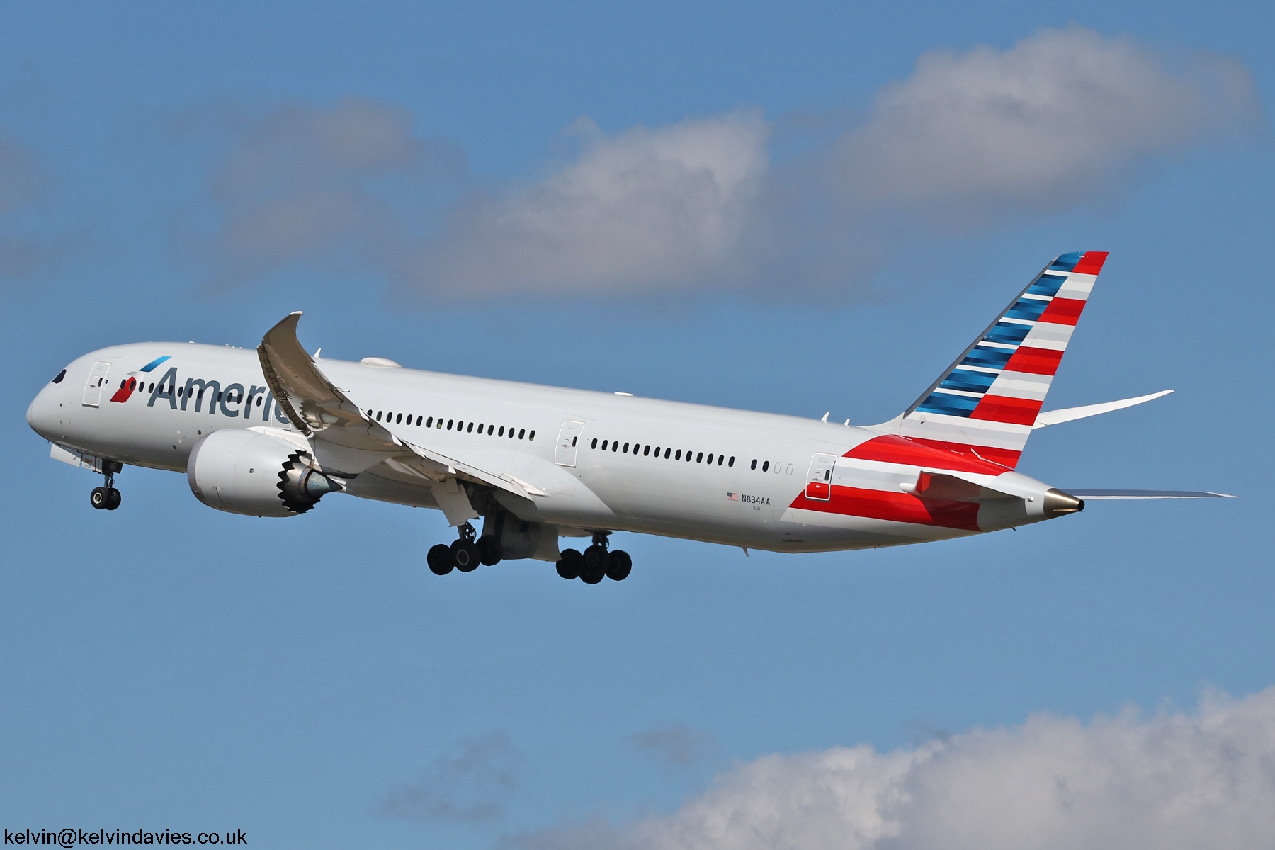 American Airlines 787 N834AA