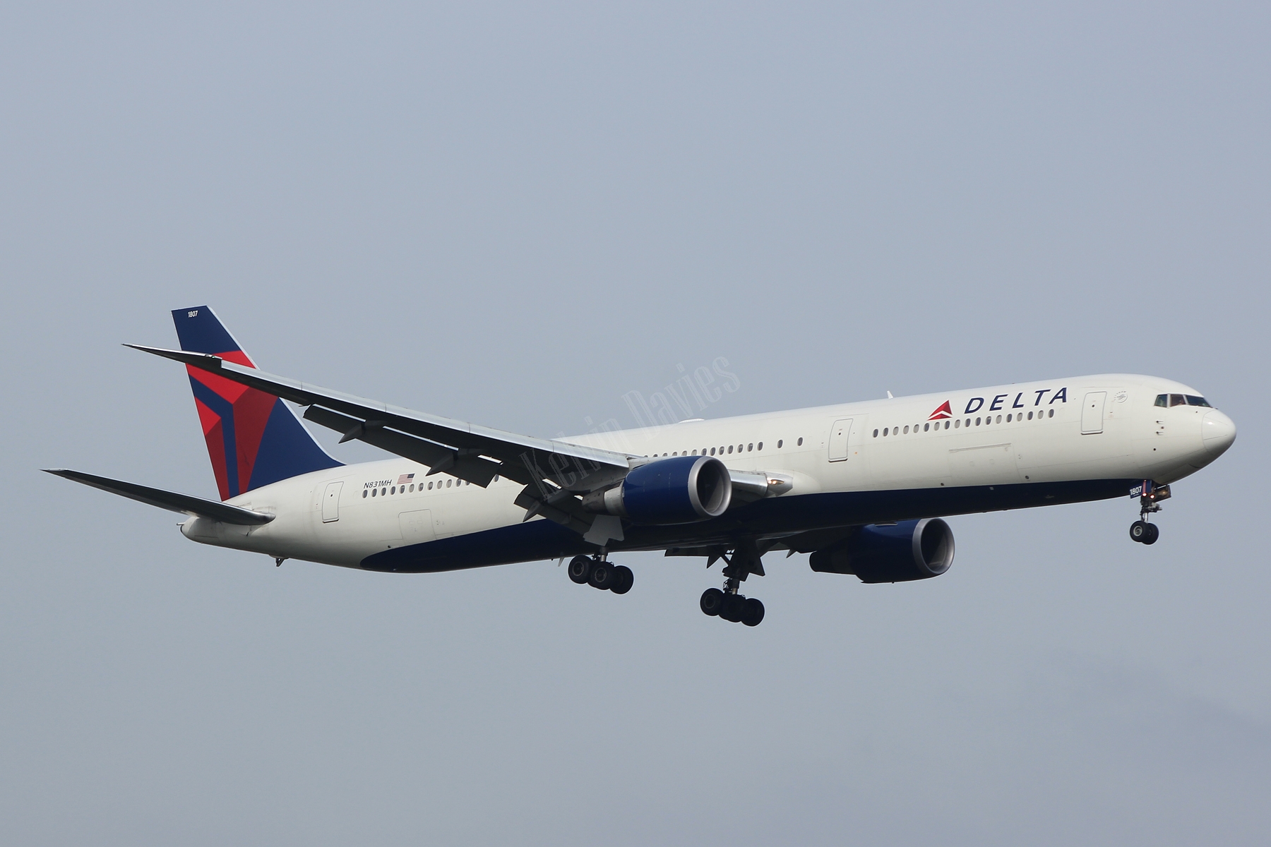 Delta Airlines 767 N831MH
