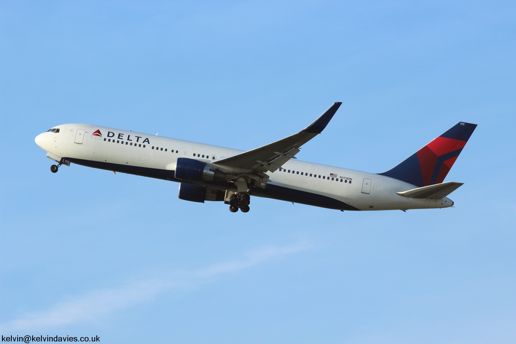Delta Airlines 767 N177DN