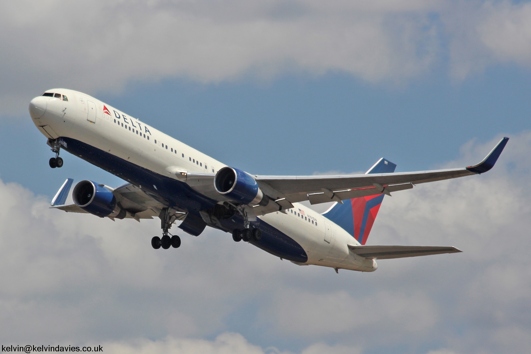 Delta Airlines 767 N191DN