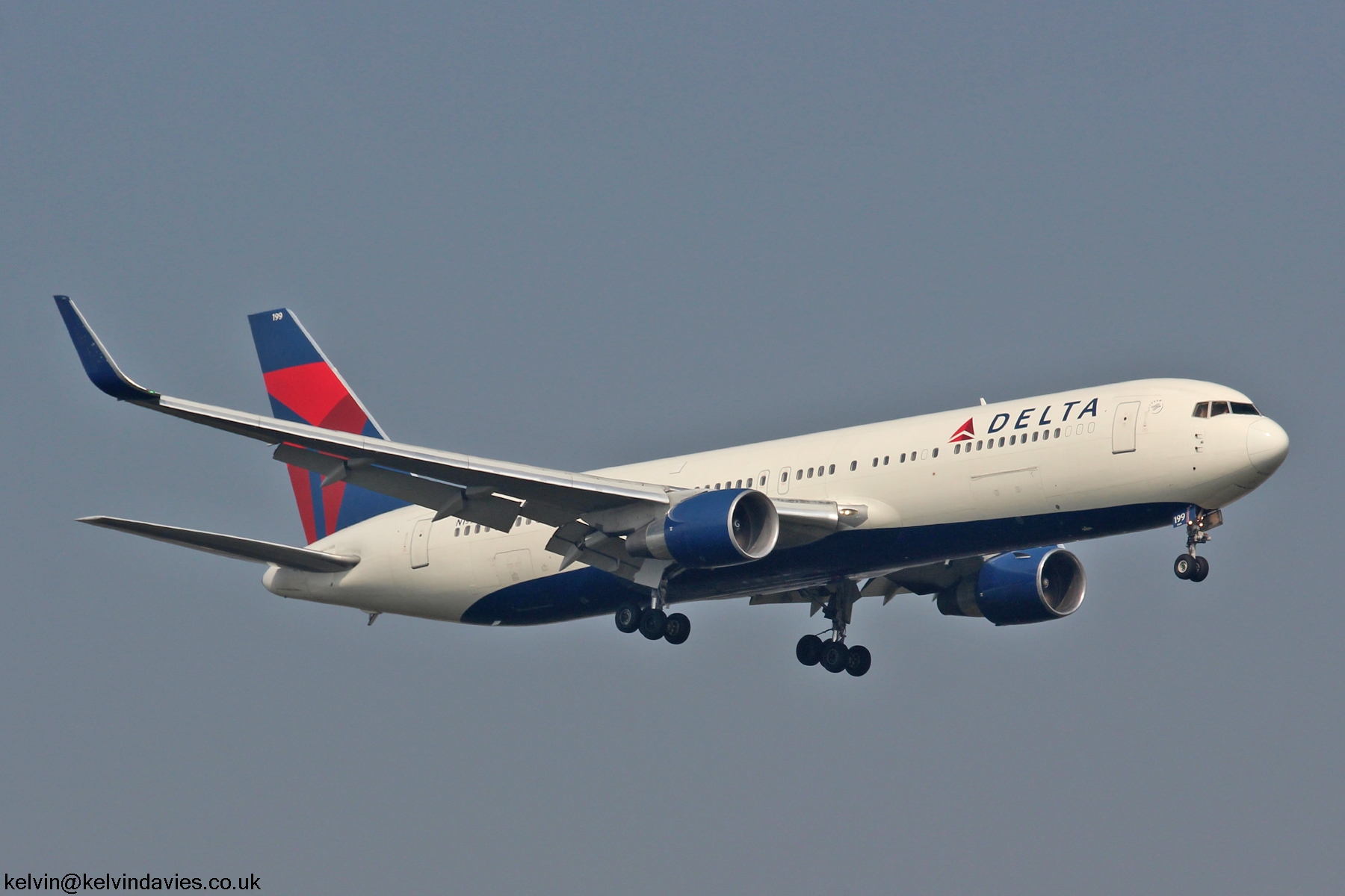 Delta Air Lines 767 N199DN