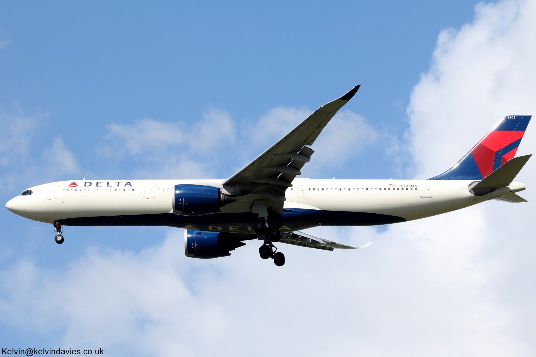 Delta Air Lines A330NEO N403DX