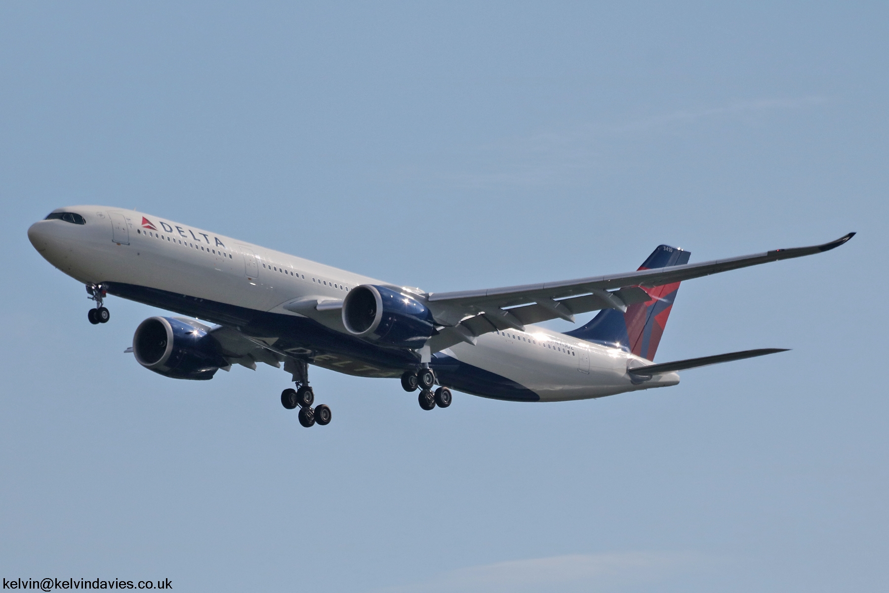 Delta Air Lines A330 N410DZ