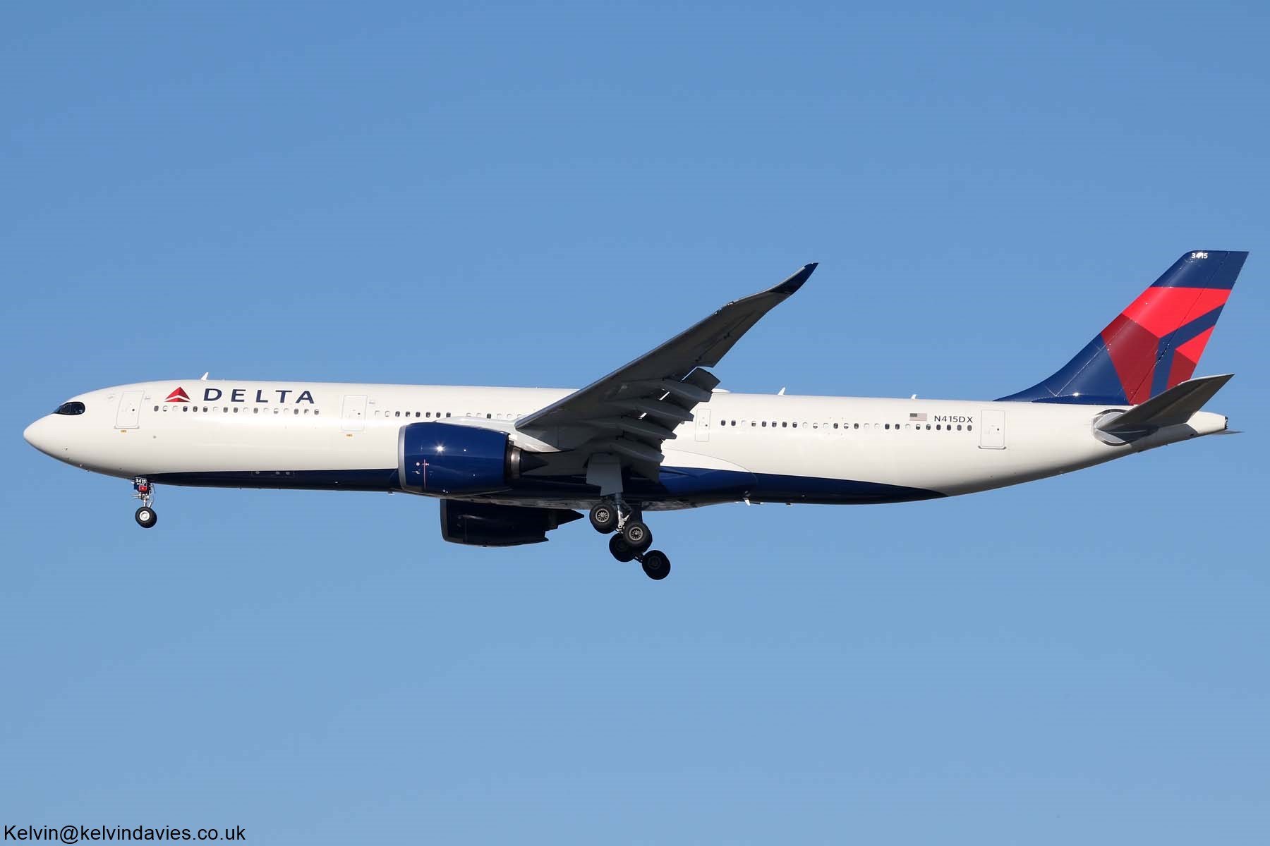 Delta Air Lines A330 N415DX