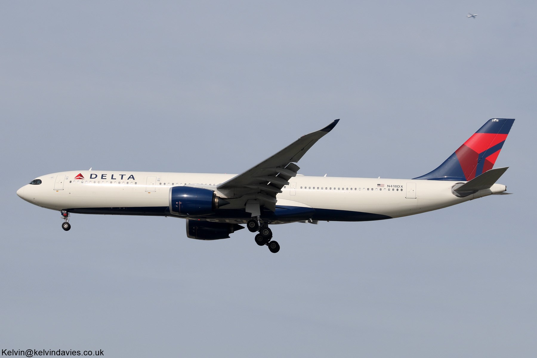 Delta Air Lines A330 N418DX
