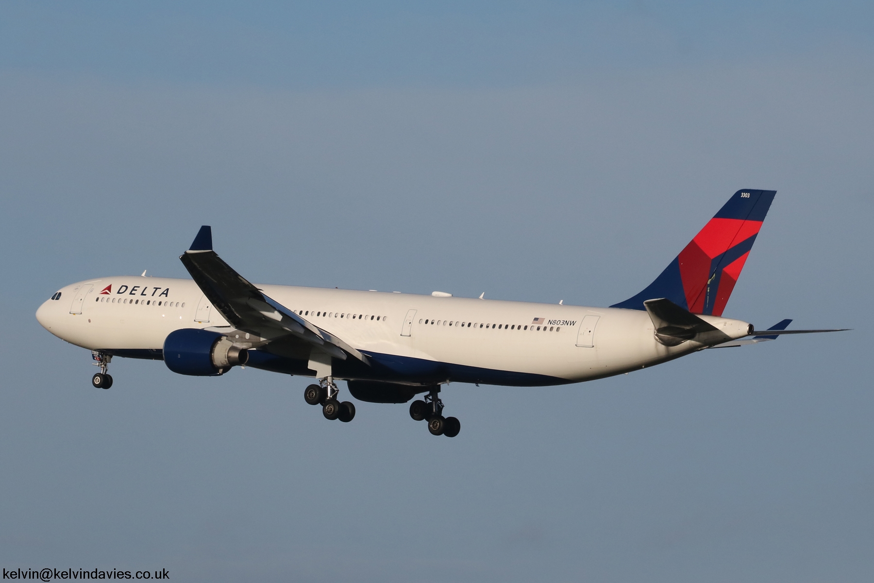 Delta Air Lines A330 N803NW