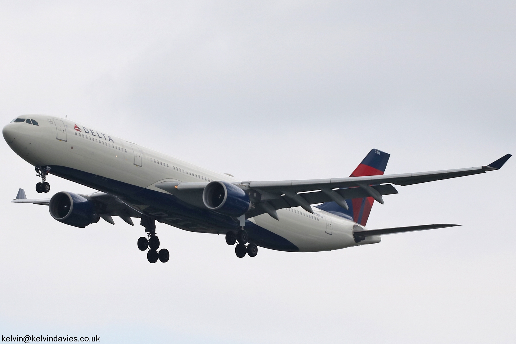 Delta Air Lines A330 N812NW