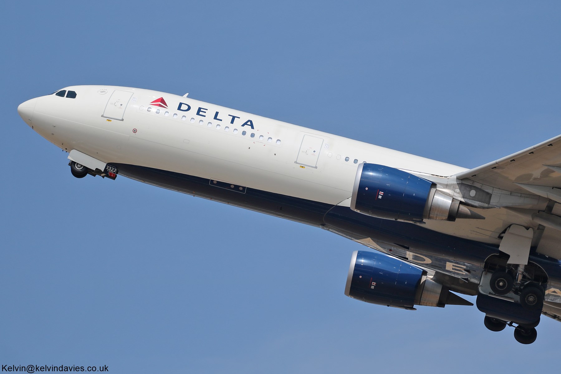 Delta Air Lines A330 N822NW