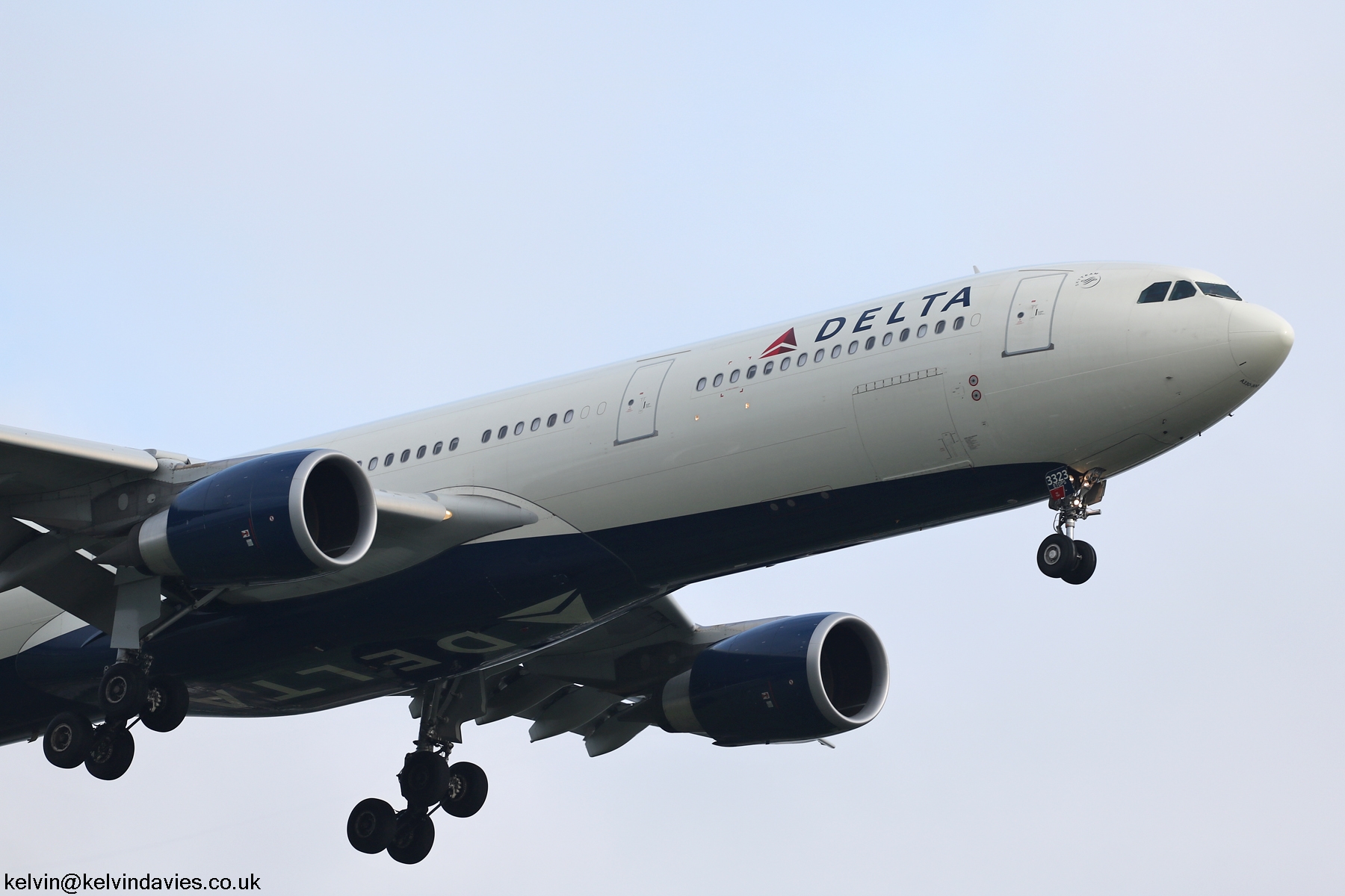 Delta Air Lines A330 N823NW