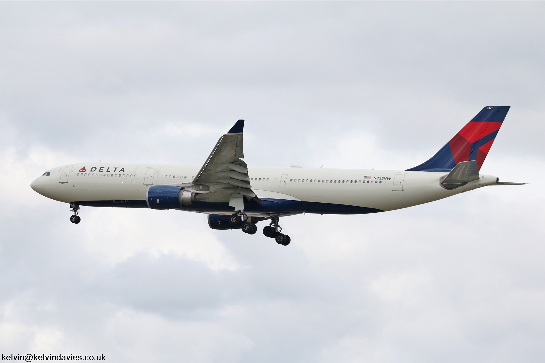 Delta Air Lines A330 N825NW