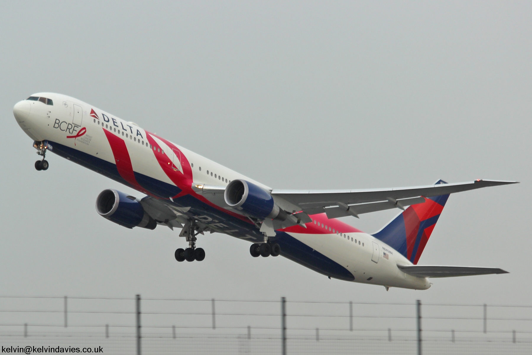 Delta Airlines 767 N845MH