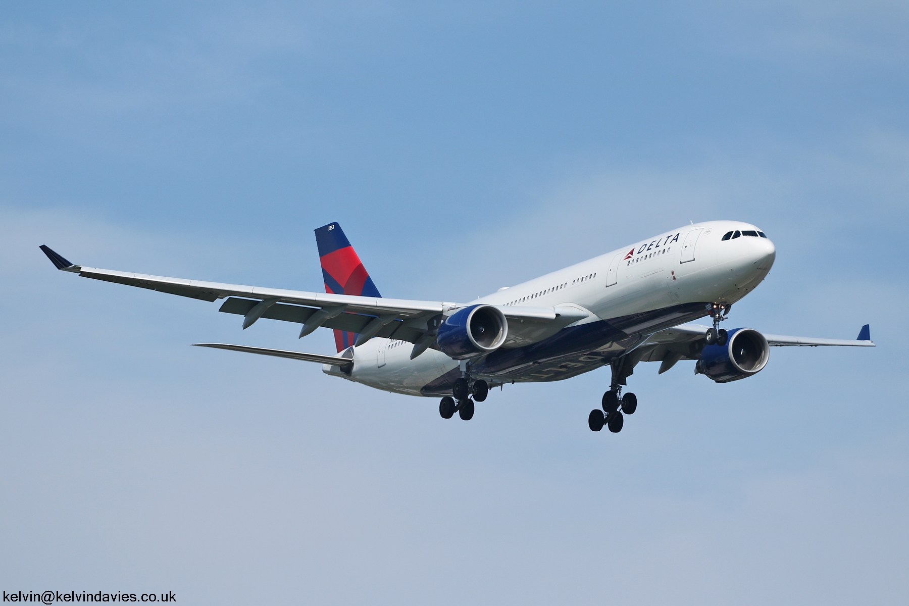 Delta Air Lines A330 N853NW