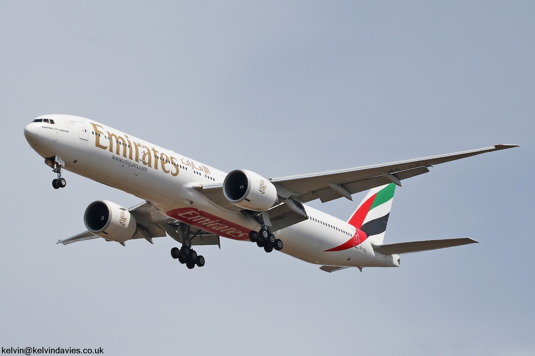 Emirates 777 A6-EBJ