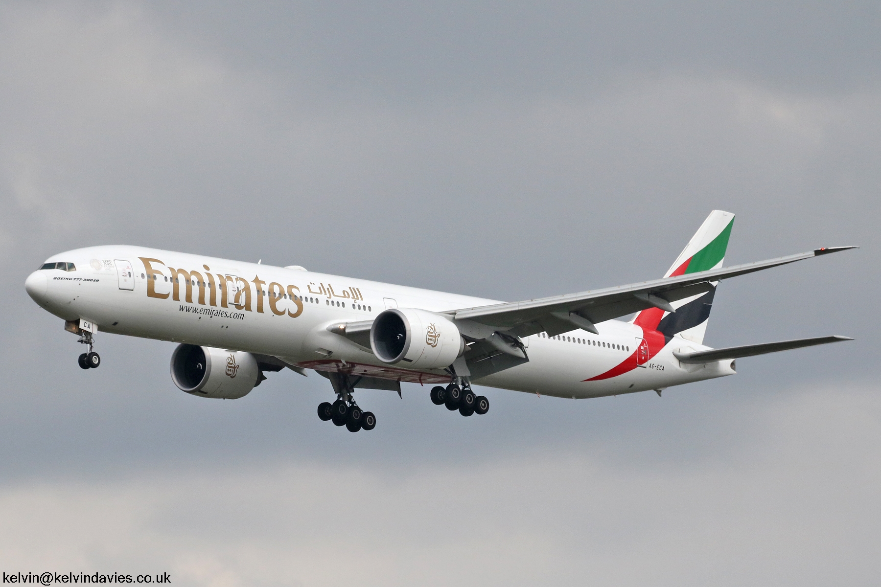 Emirates 777 A6-ECA