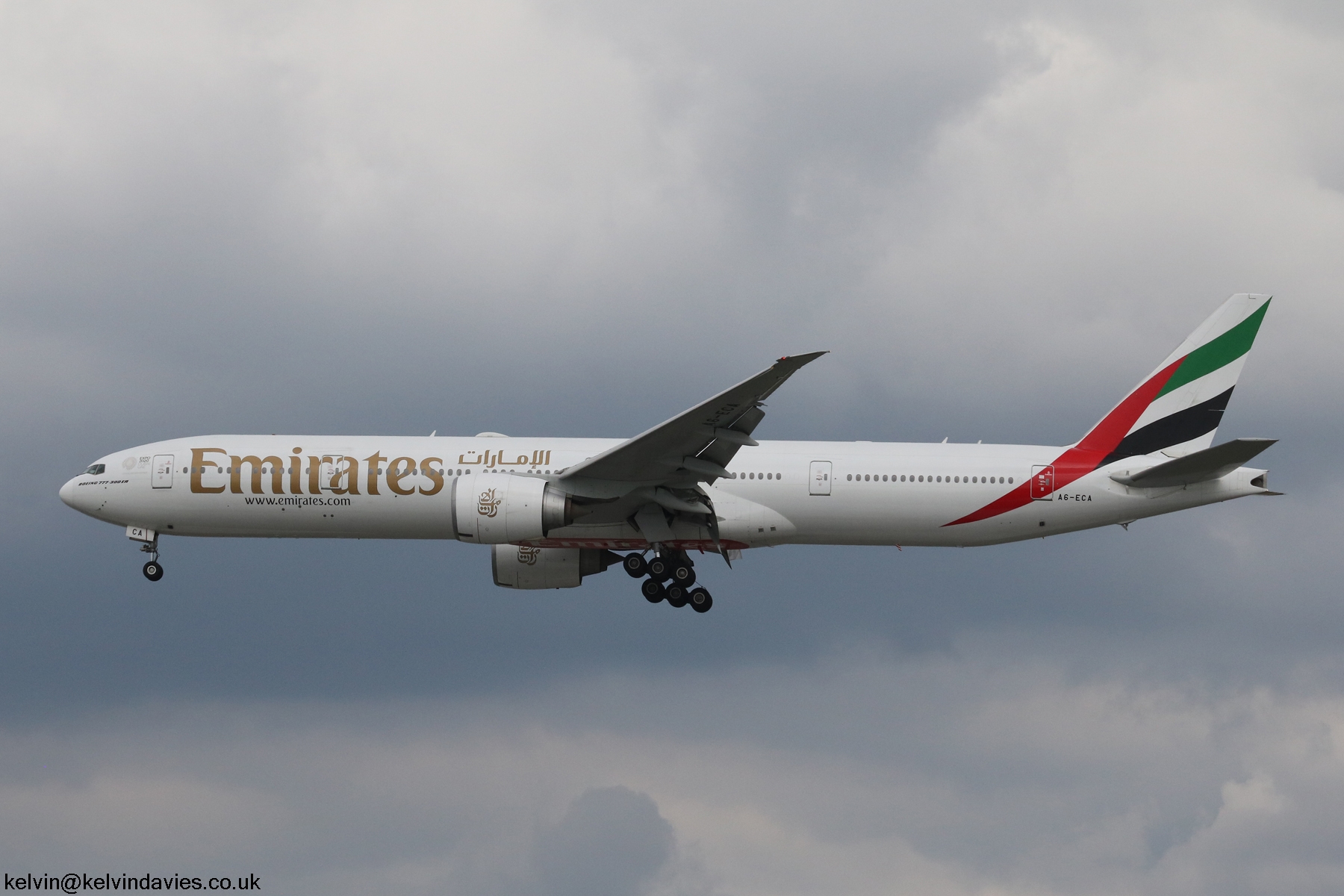 Emirates 777 A6-ECA