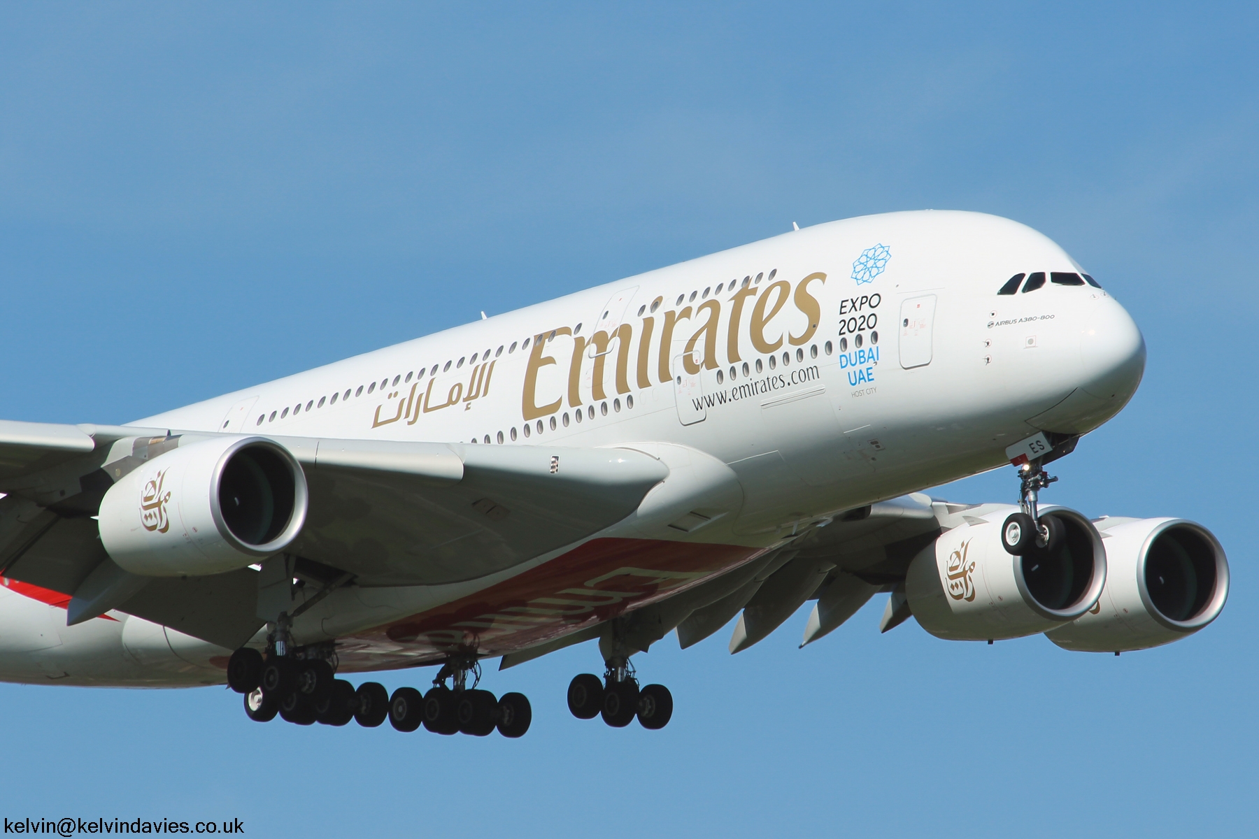 Emirates A380 A6-EES
