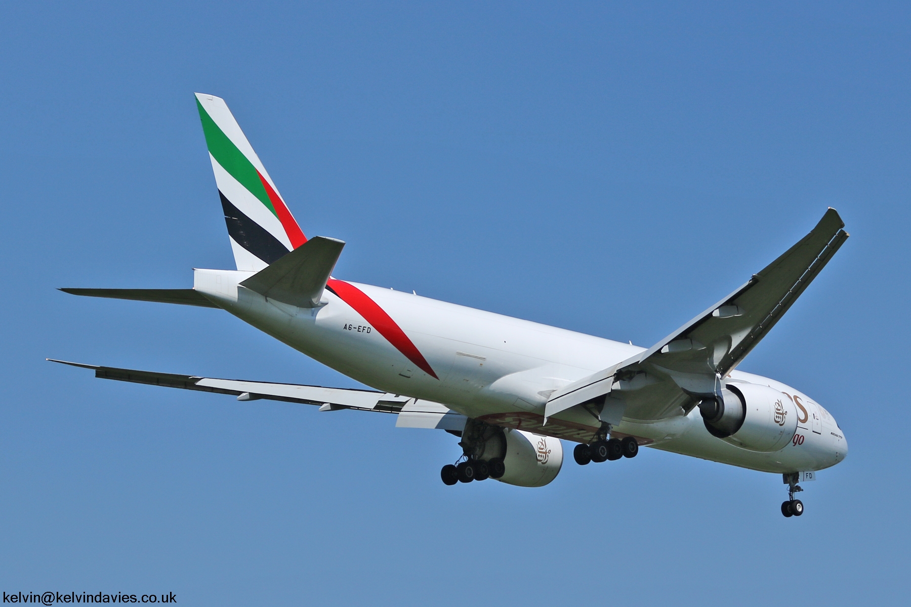 Emirates Cargo 777 A6-EFD