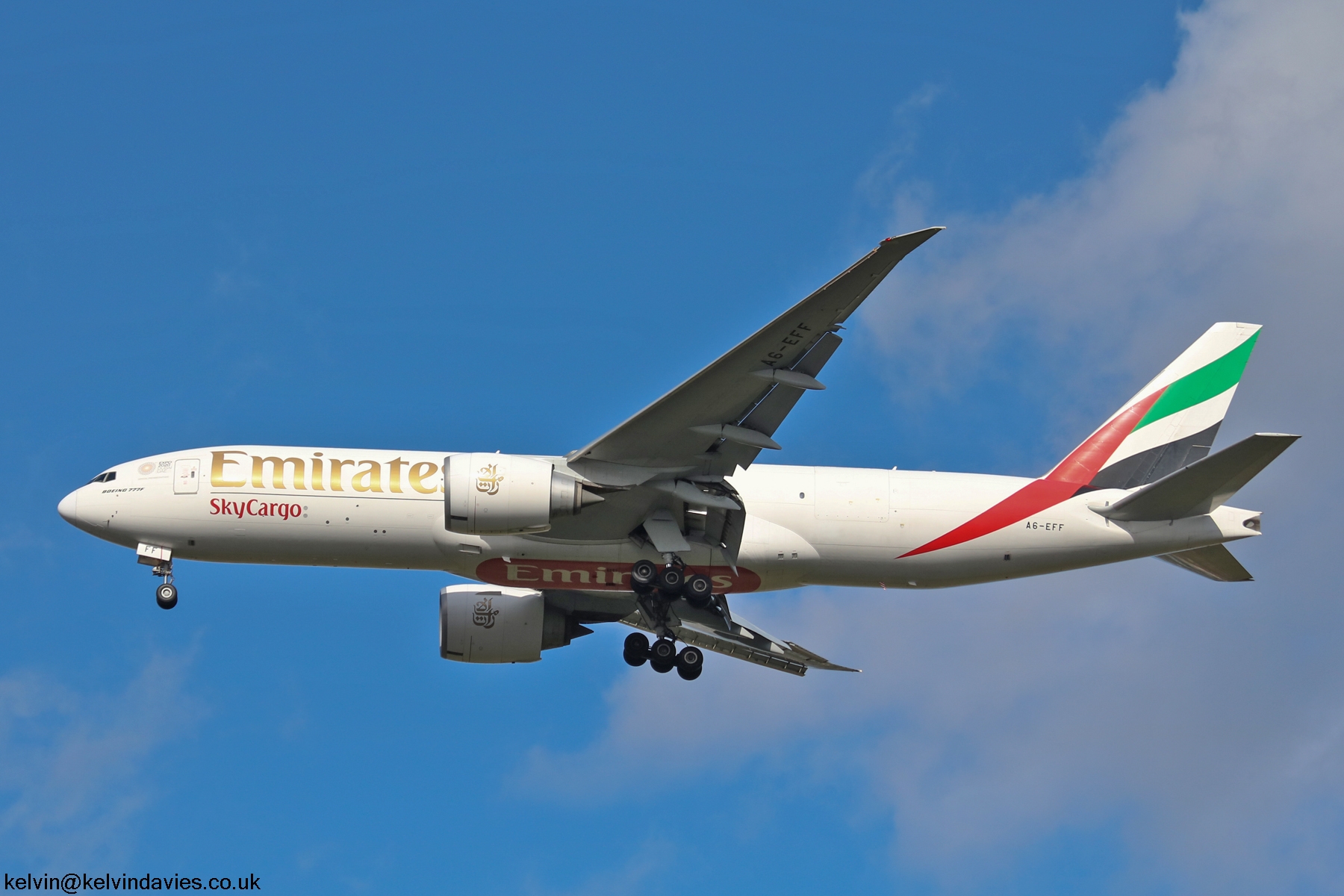 Emirates 777 A6-EFF