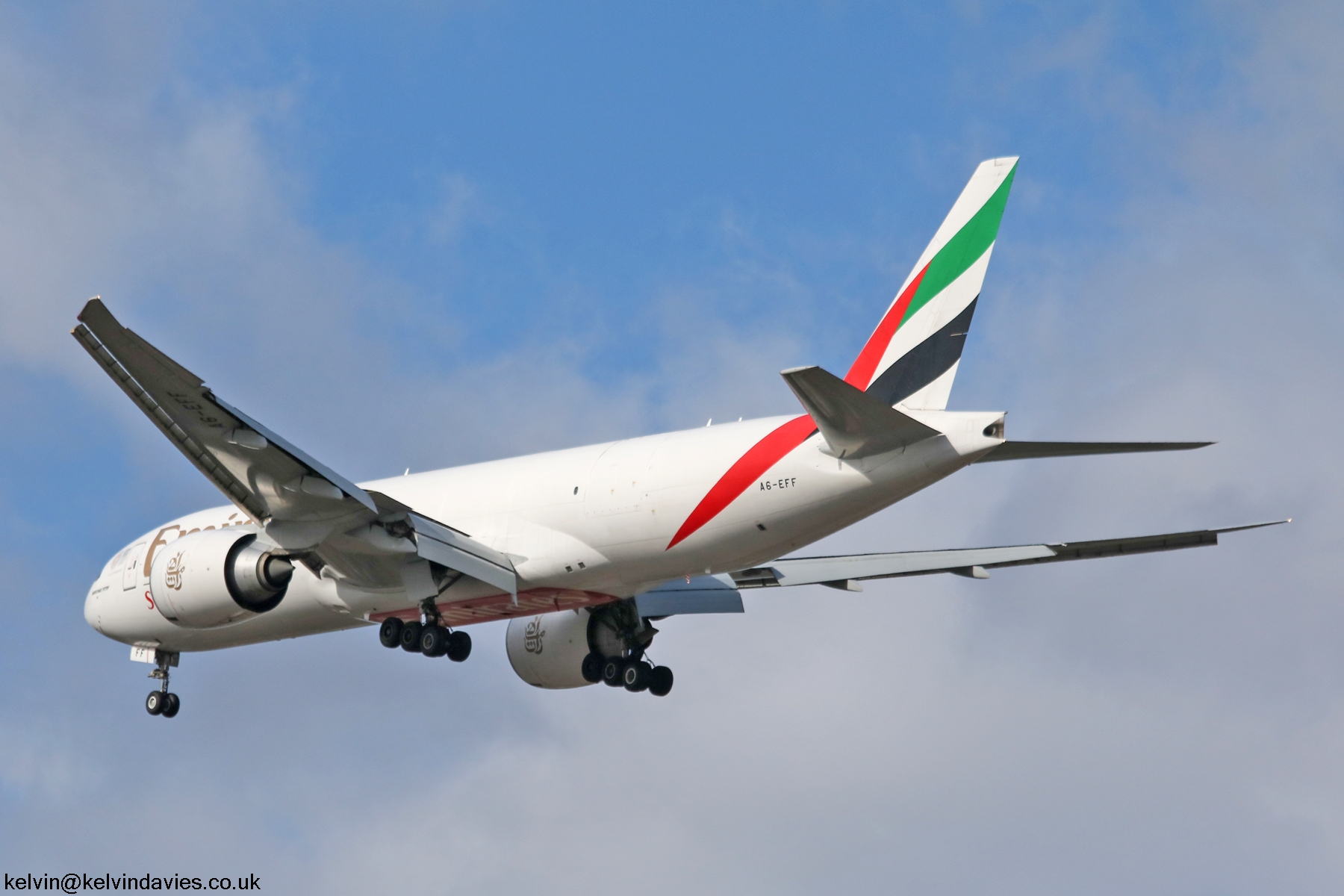 Emirates 777 A6-EFF