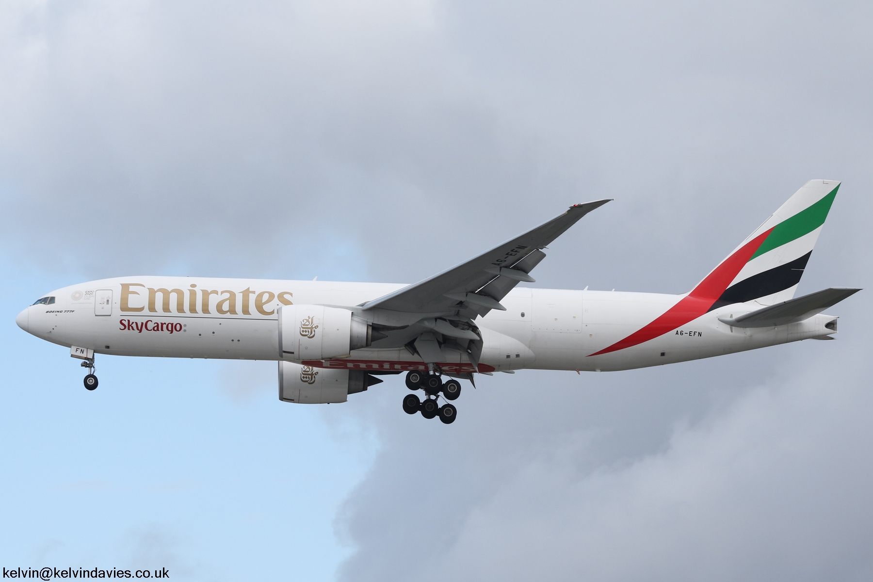 Emirates Cargo 777 A6-EFN