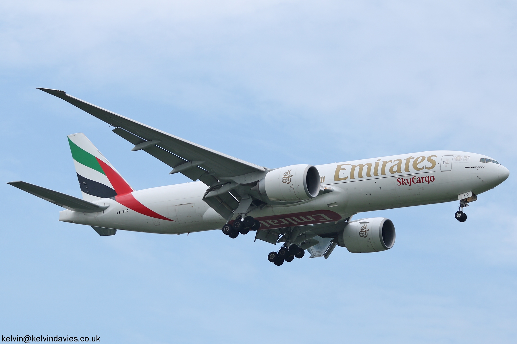 Emirates Cargo 777 A6-EFO