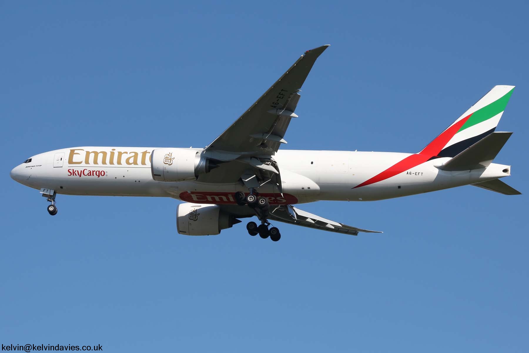 Emirates Sky Cargo 777 A6-EFT