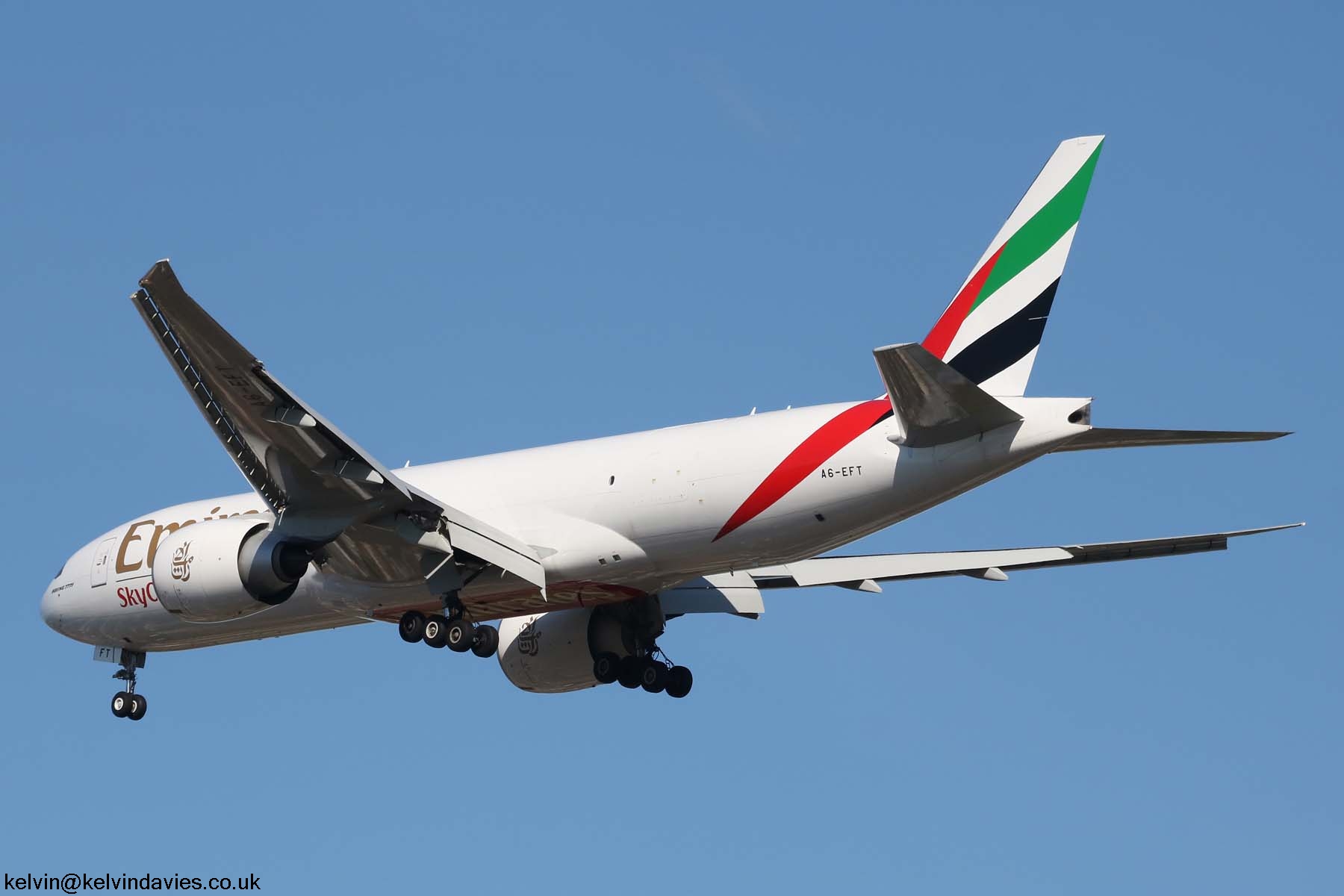 Emirates Sky Cargo 777 A6-EFT