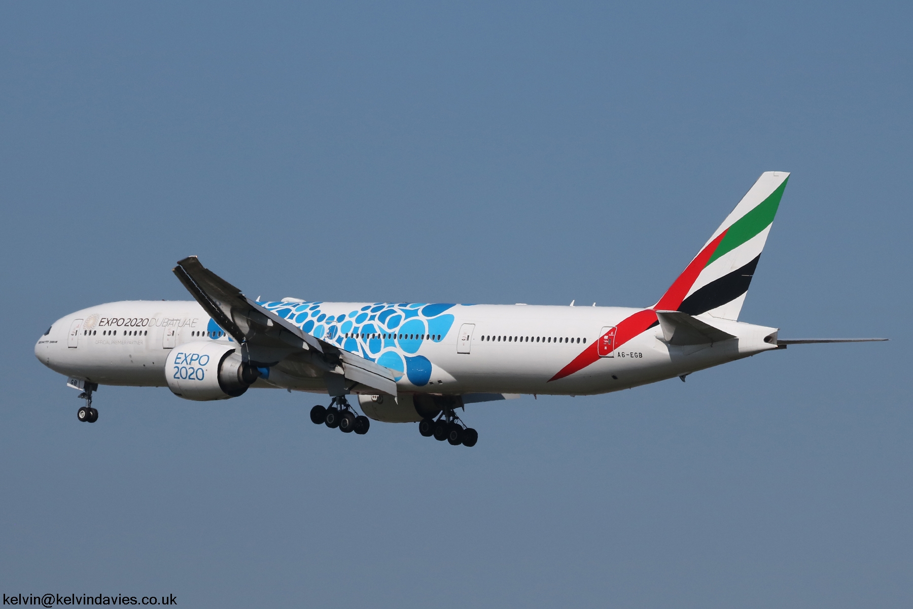 Emirates 777 A6-EGB