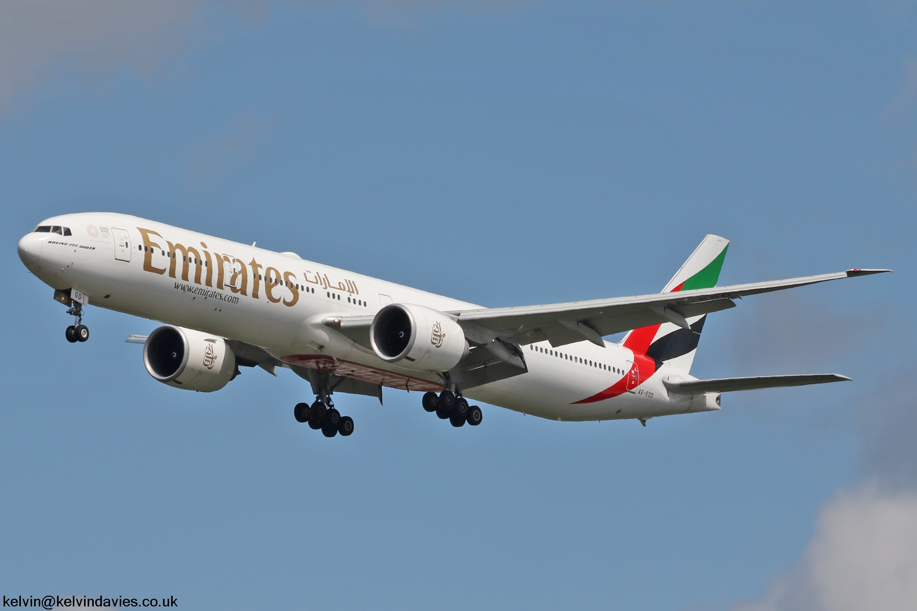 Emirates 777 A6-EGD