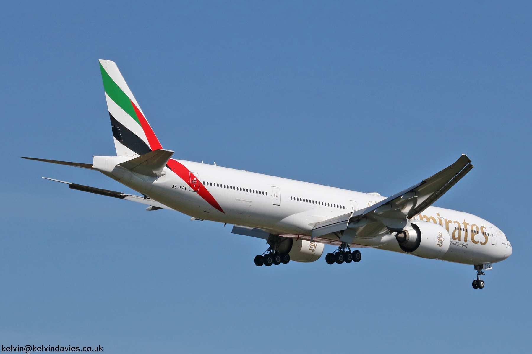 Emirates 777 A6-EGE