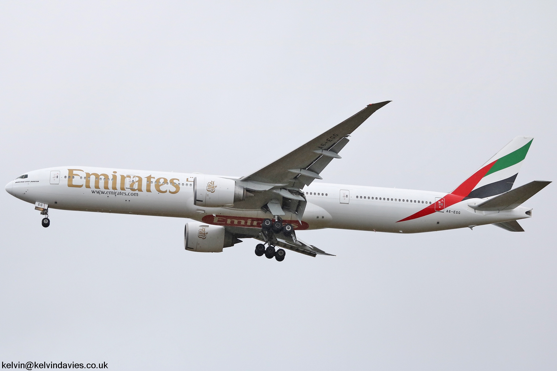 Emirates 777 A6-EGG