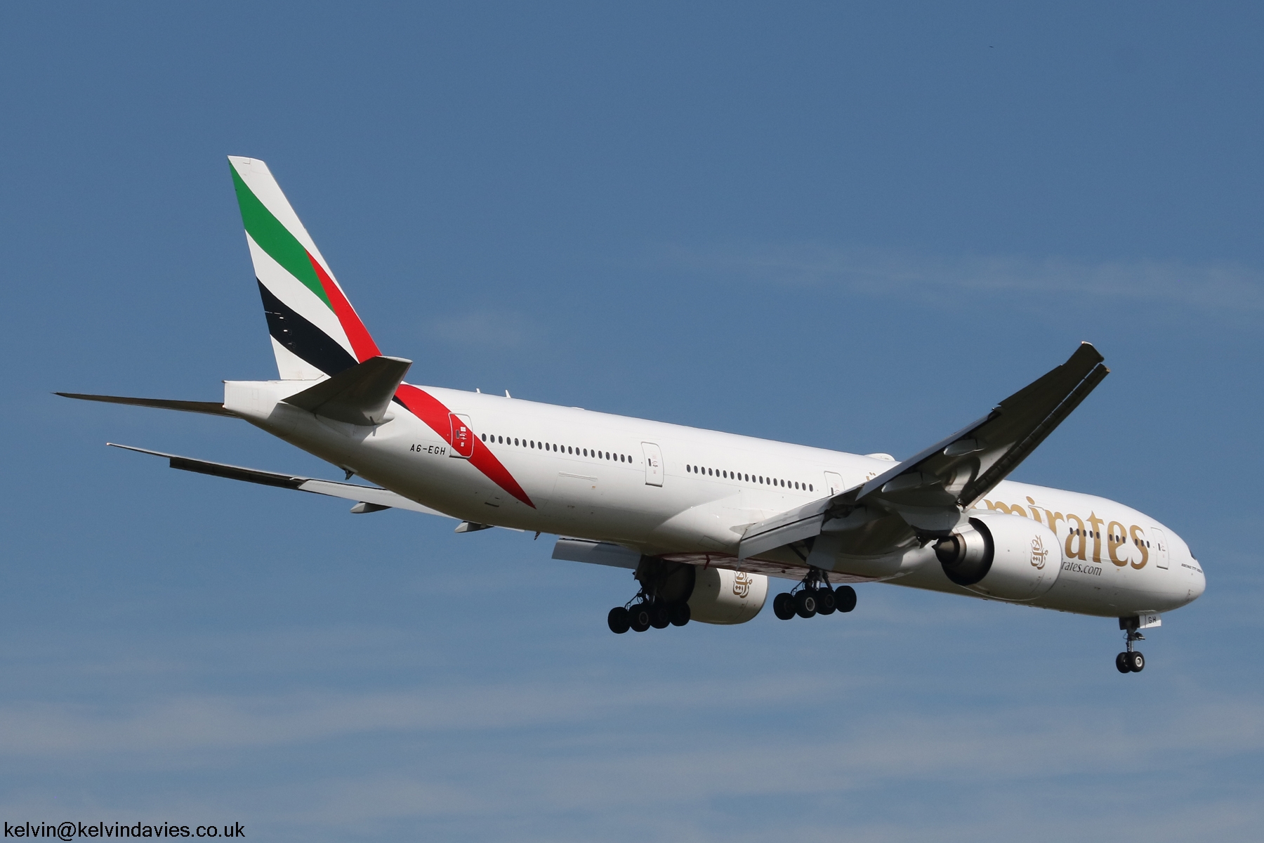 Emirates 777 A6-EGH