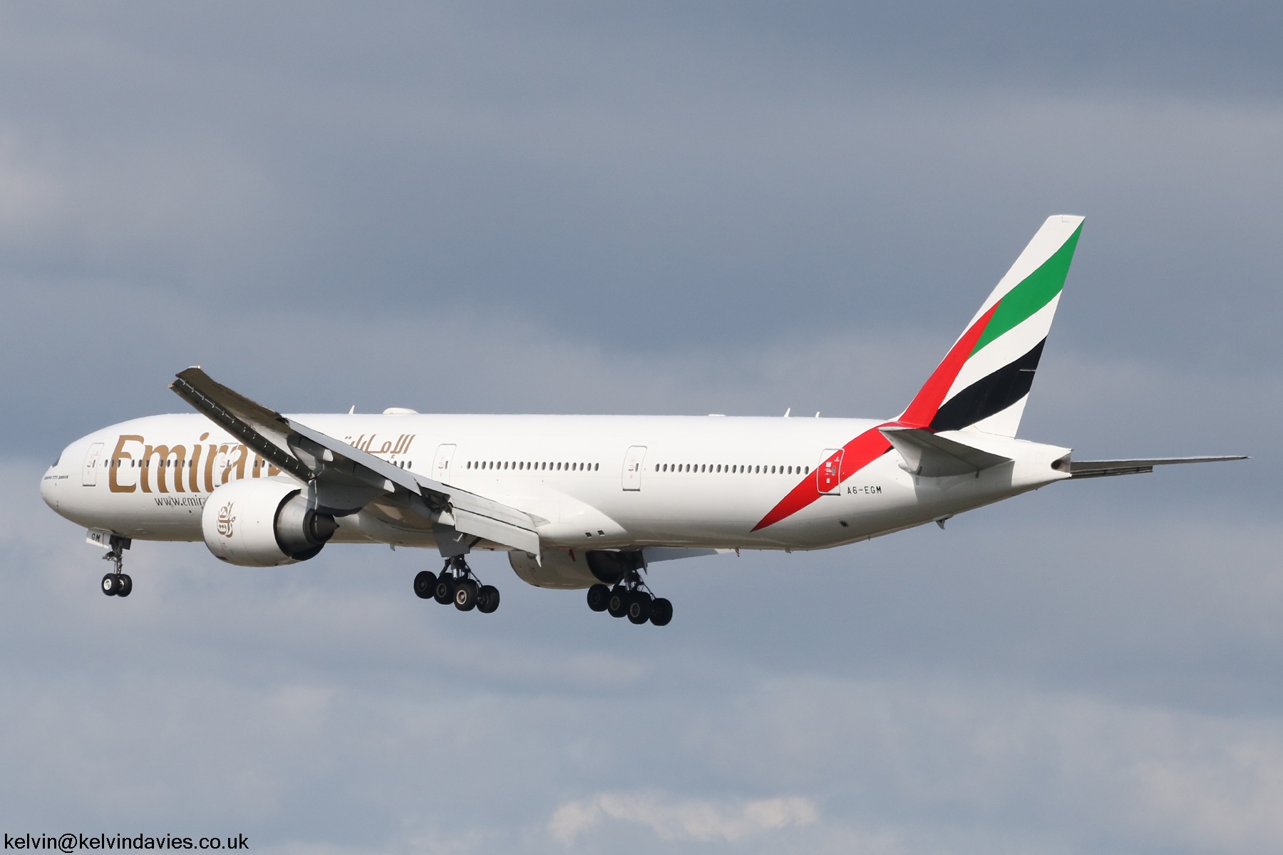Emirates 777 A6-EGM
