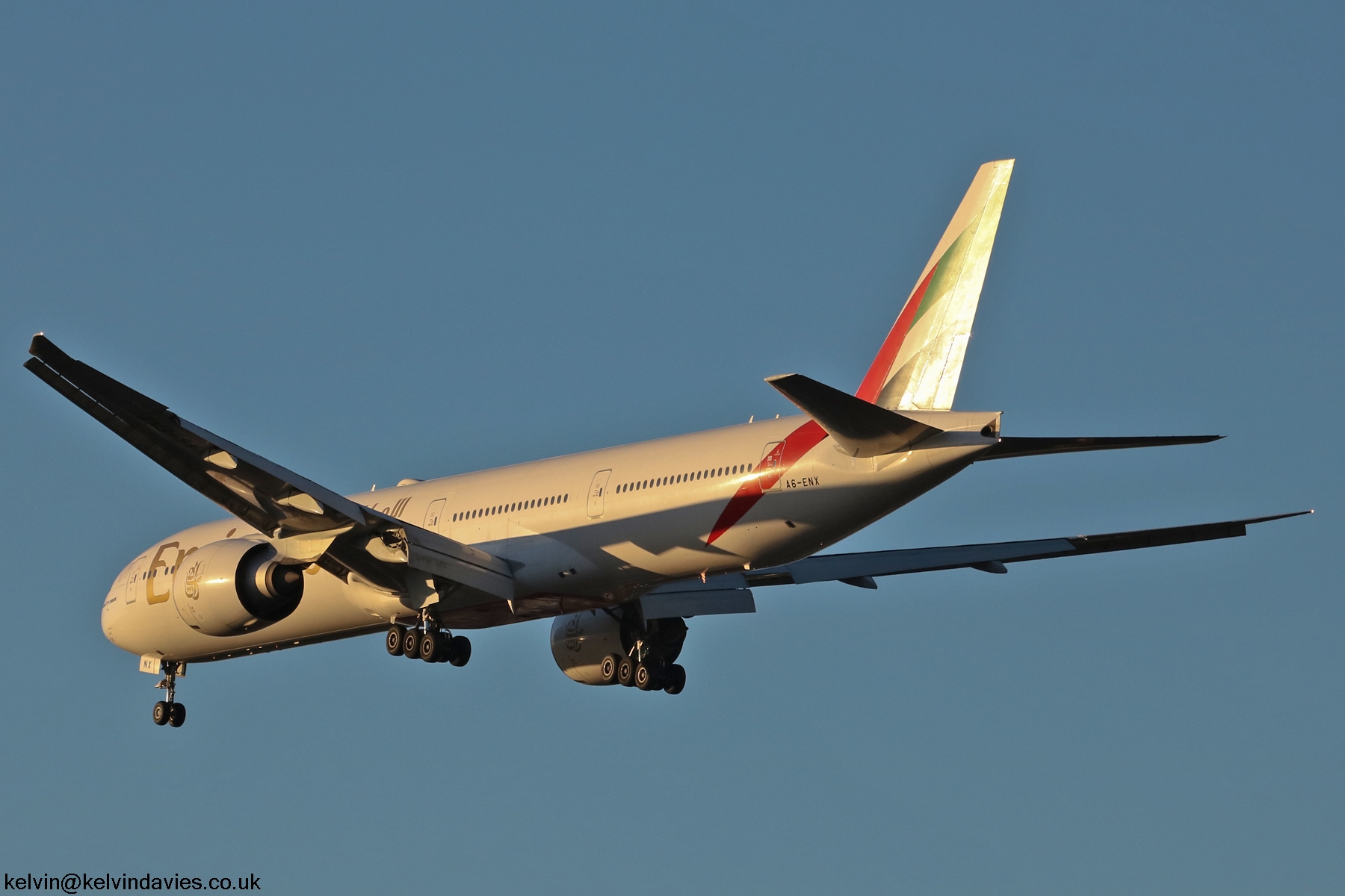 Emirates 777 A6-ENX