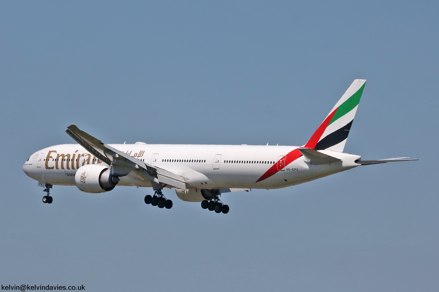 Emirates 777 A6-EPV