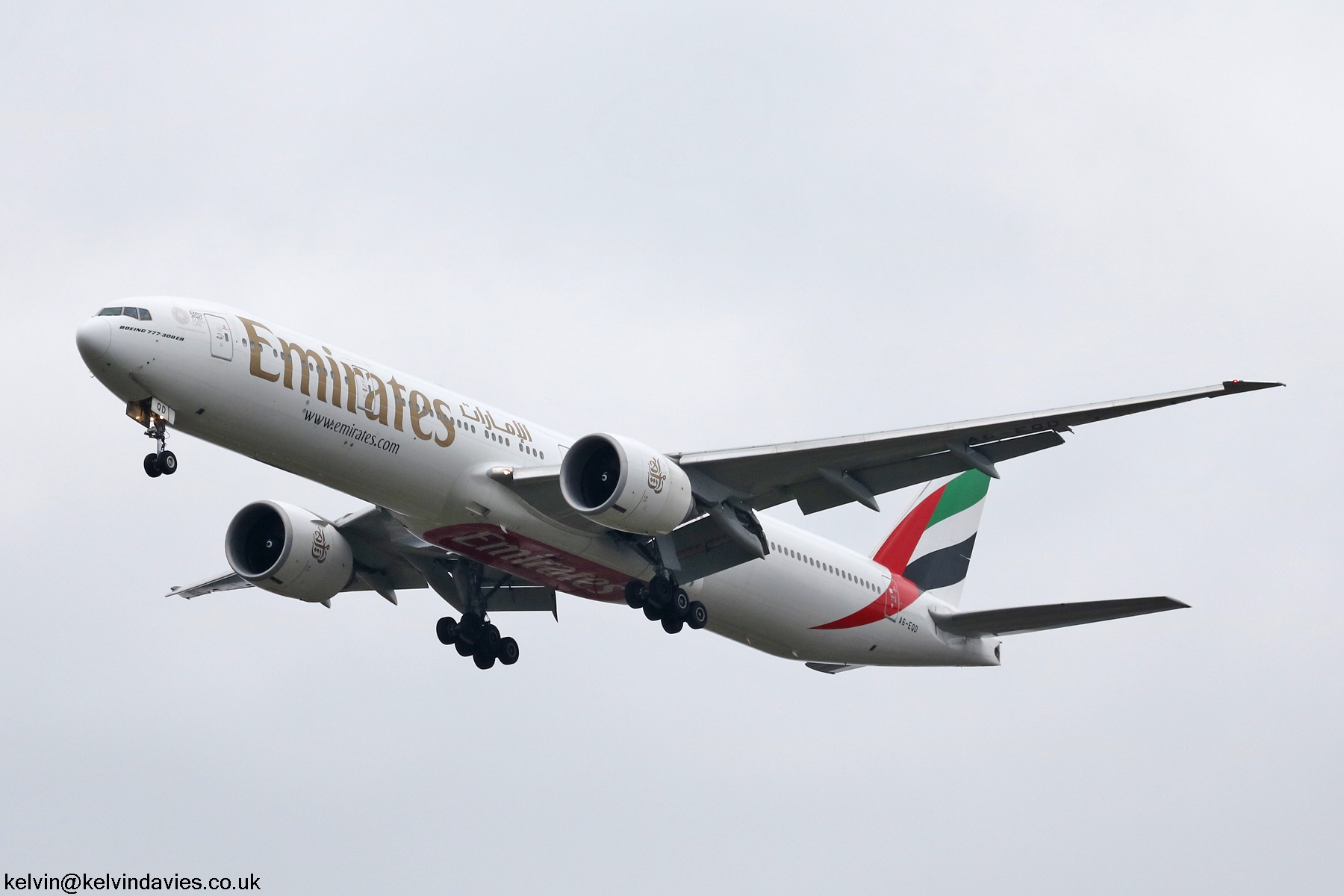 Emirates 777 A6-EQD