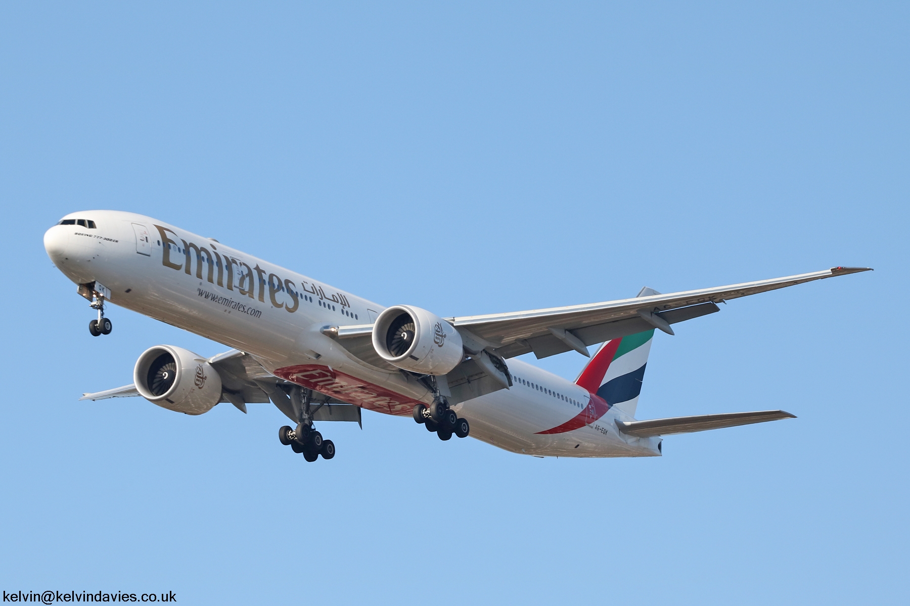 Emirates 777 A6-EQK