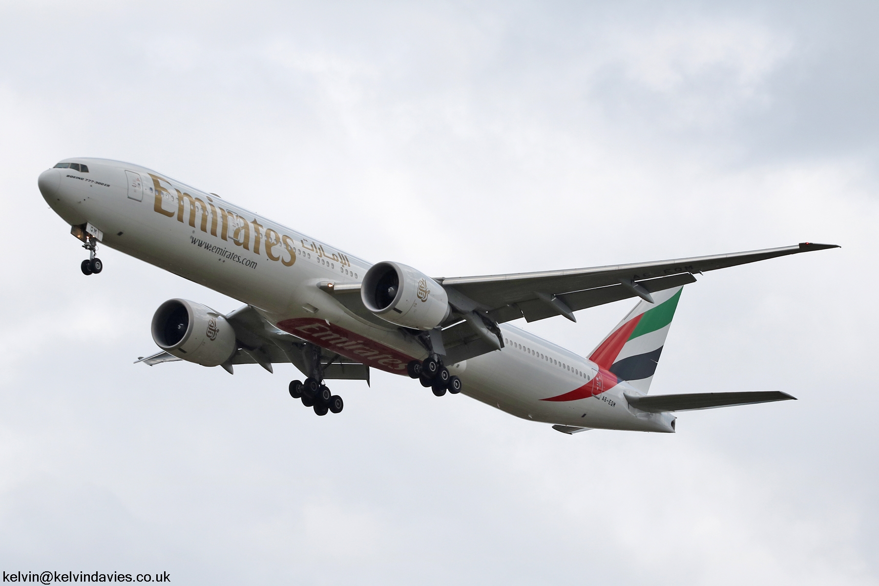 Emirates 777 A6-EQM