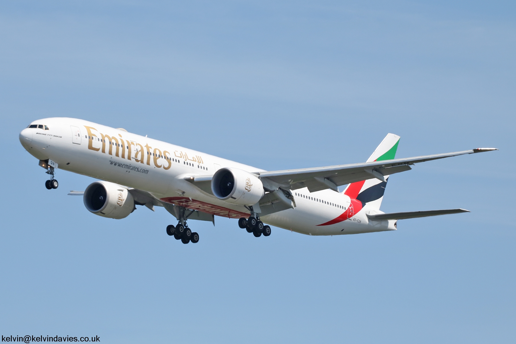 Emirates 777 A6-EQN