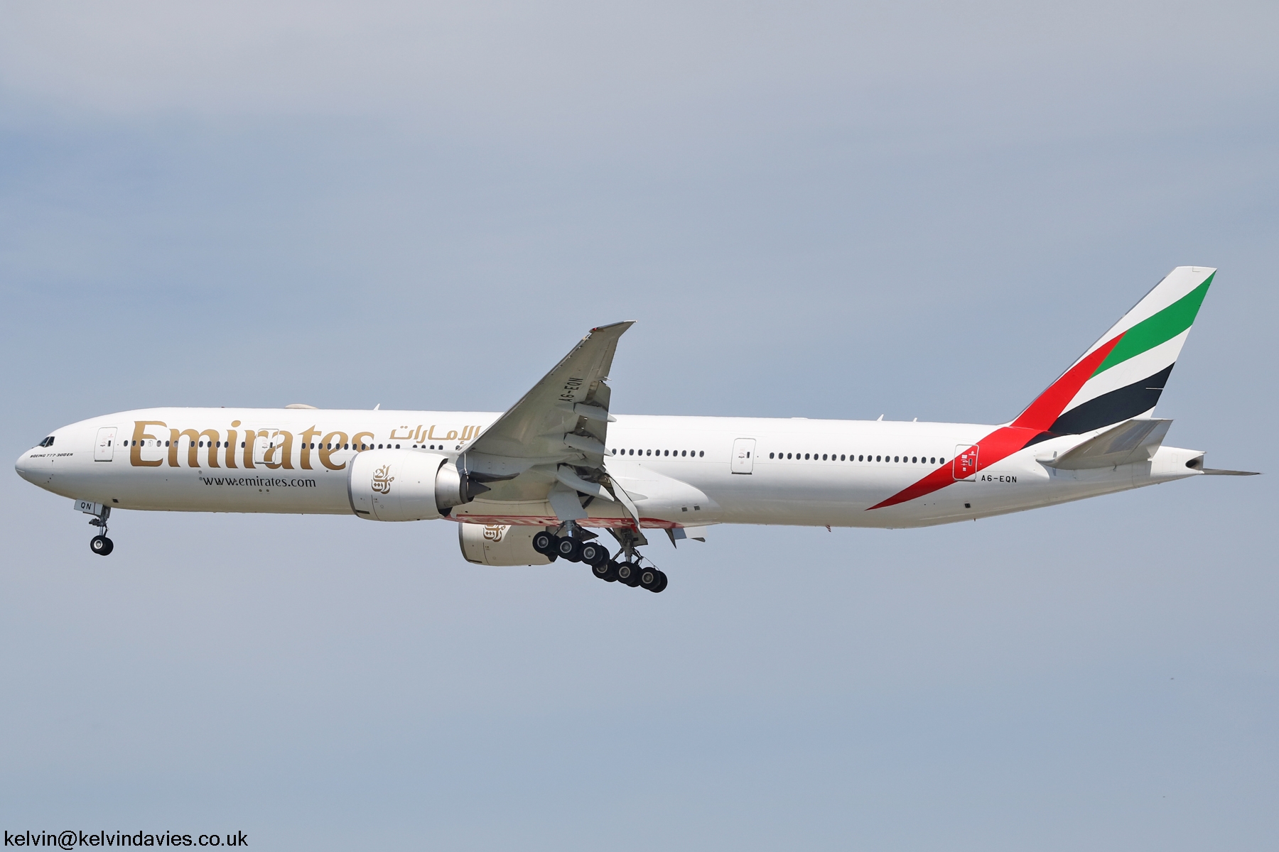 Emirates 777 A6-EQN